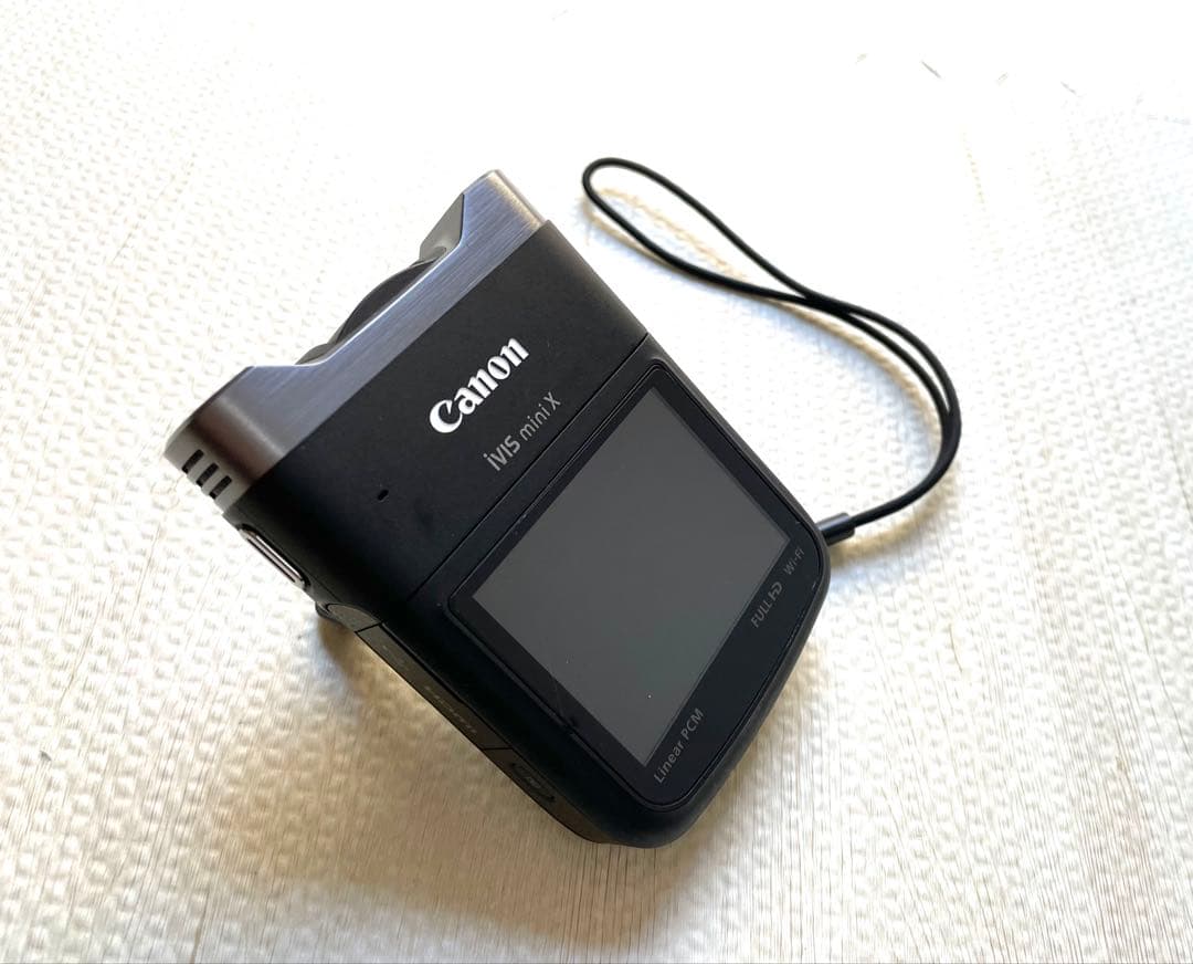 【中古・希少・美品】Canon iVIS mini X