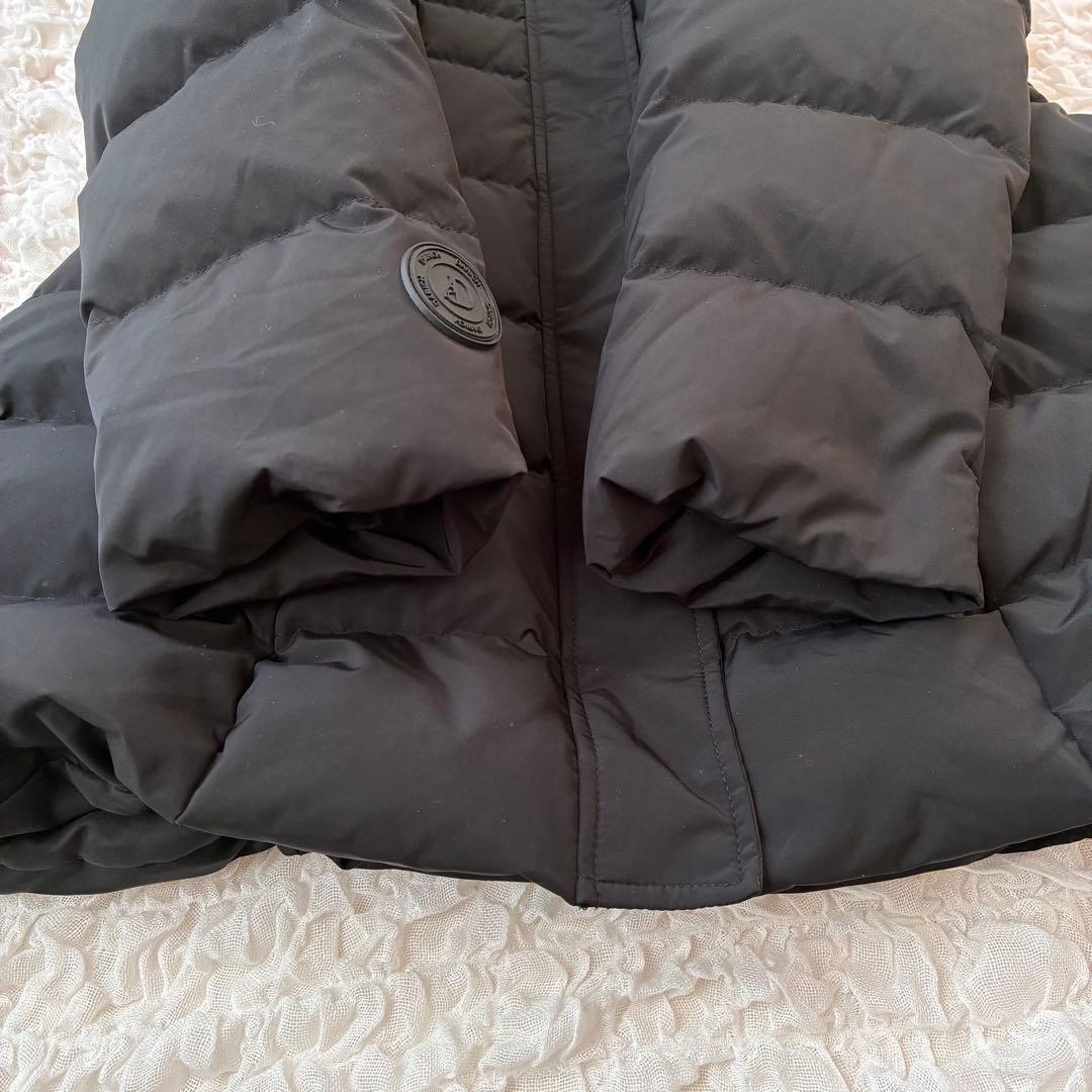 Darich レディミディダウンコート　Ｓ黒　ベルト欠品