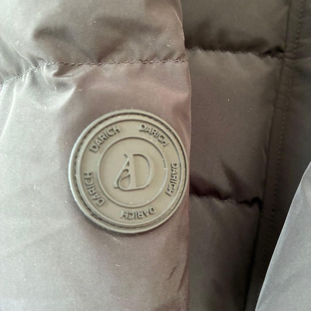 Darich レディミディダウンコート　Ｓ黒　ベルト欠品