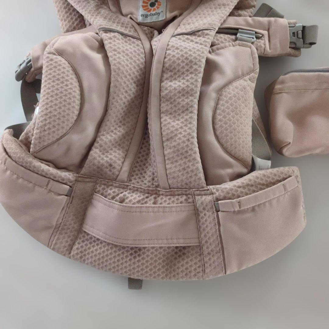 美品　ergobaby OMNI Breeze オムニブリーズ　抱っこ紐 ピンク