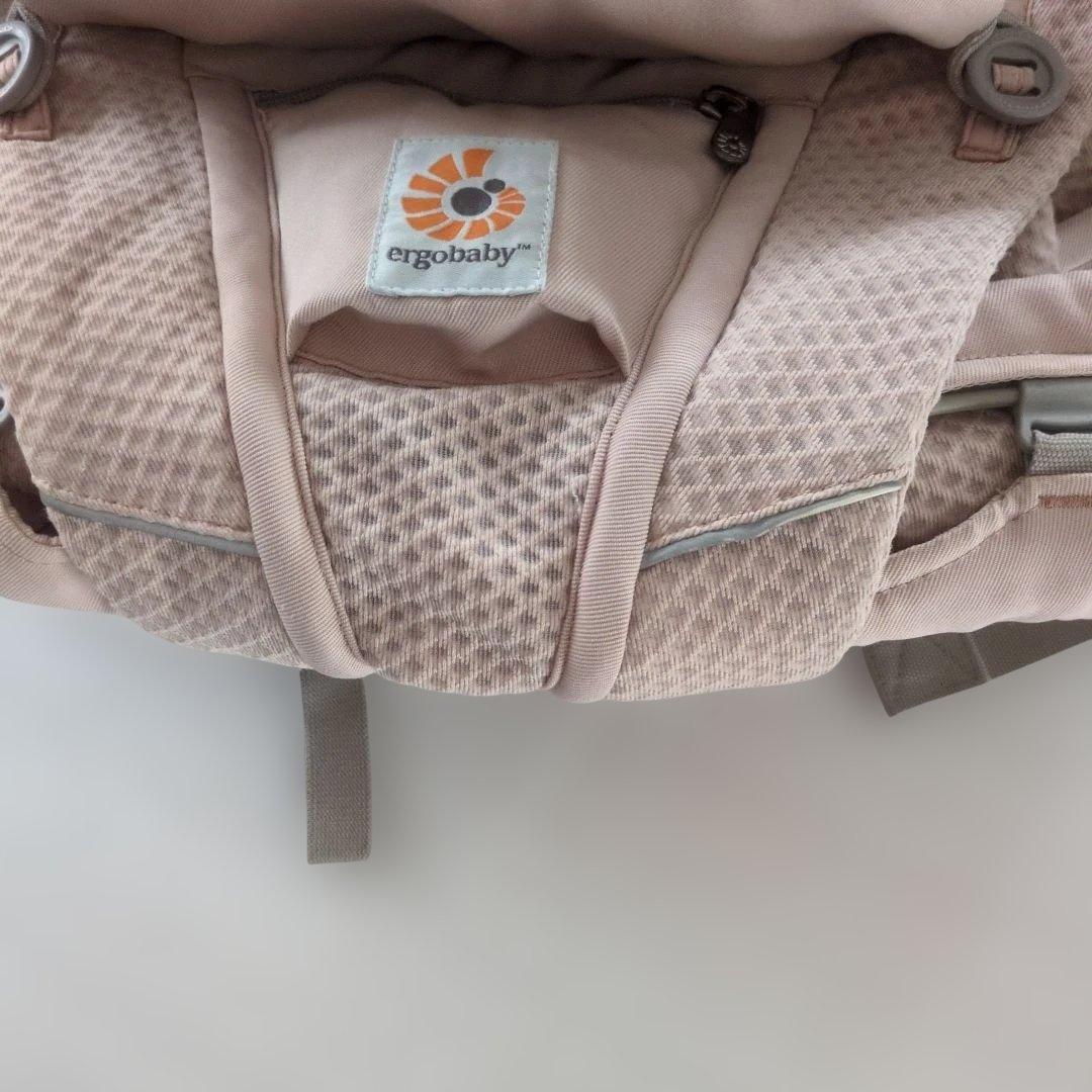 美品　ergobaby OMNI Breeze オムニブリーズ　抱っこ紐 ピンク