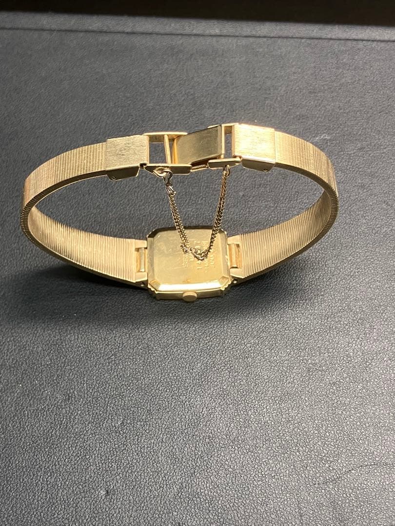 新品電池！SEIKO セイコー ゴールド オクタゴン 腕時計 1400-5480