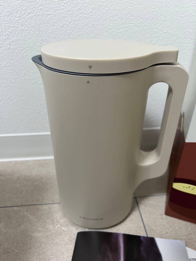 レコルト　スープ自動調理ポット　クリームホワイト