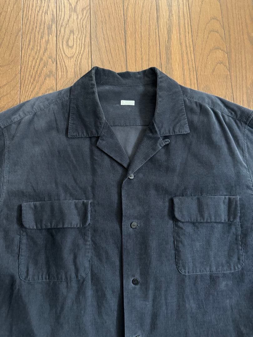 ＜A.PRESSE＞24SS Vintage Corduroy OP Shirt