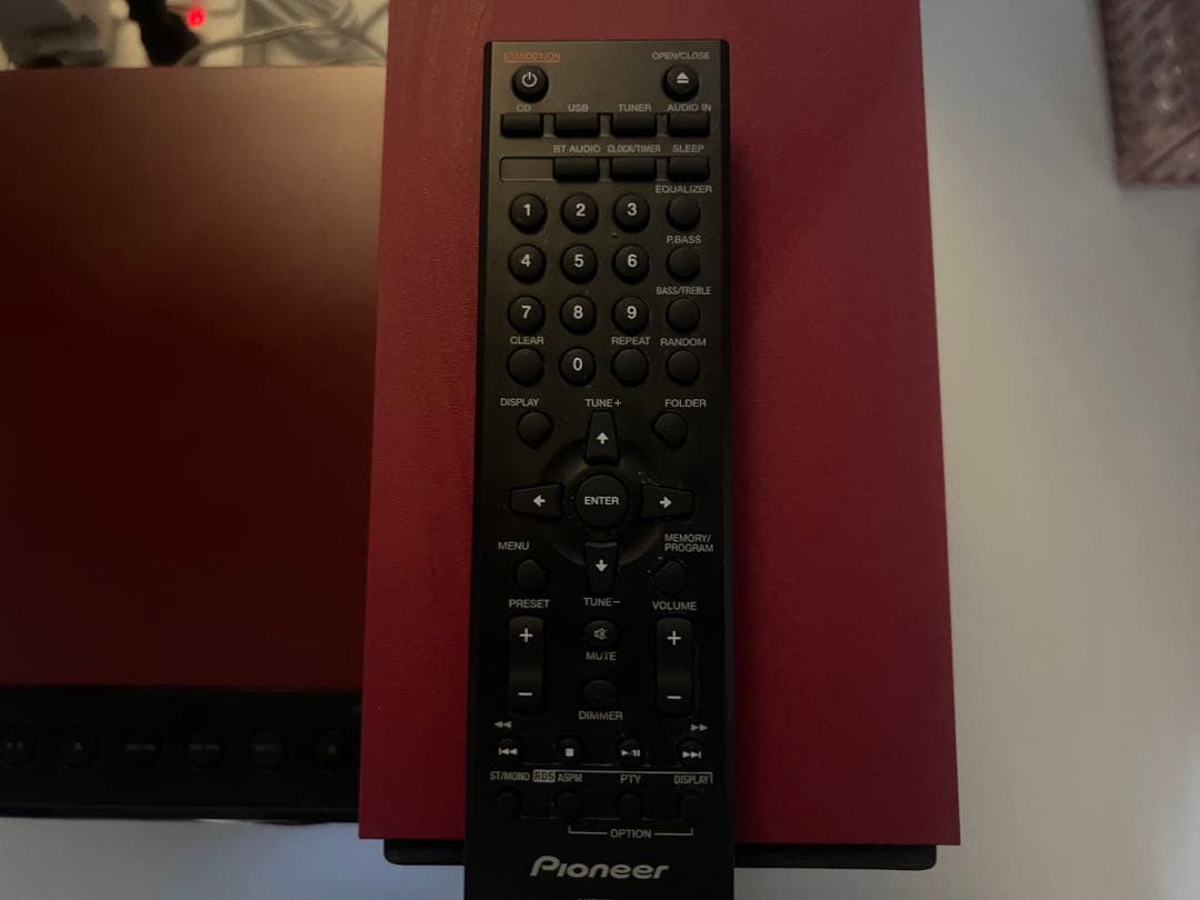 Pioneer X-CM35BT-R ミニコンポ