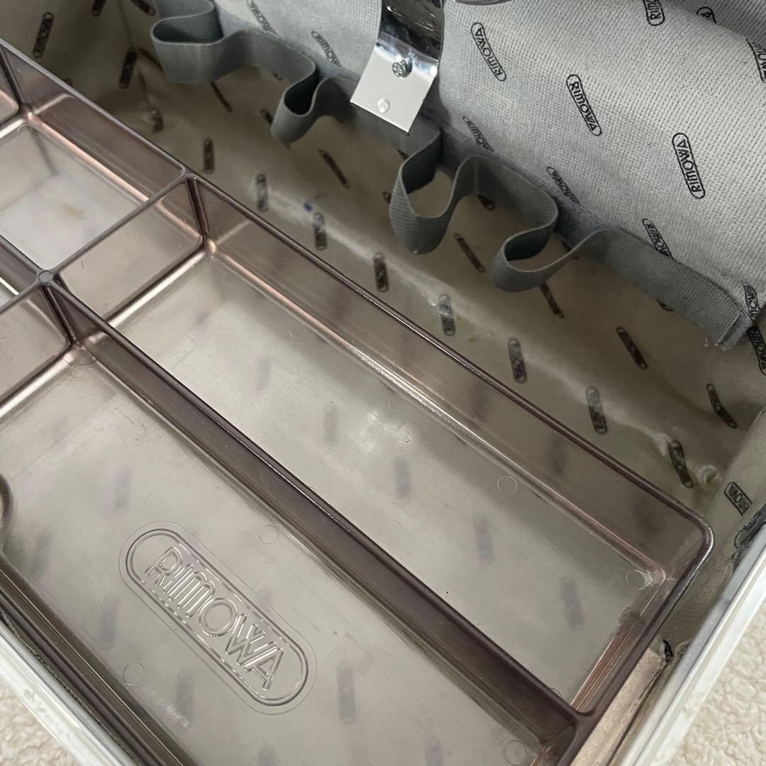 希少 RIMOWA Opal/オパール ビューティケース 19L アルミニウム