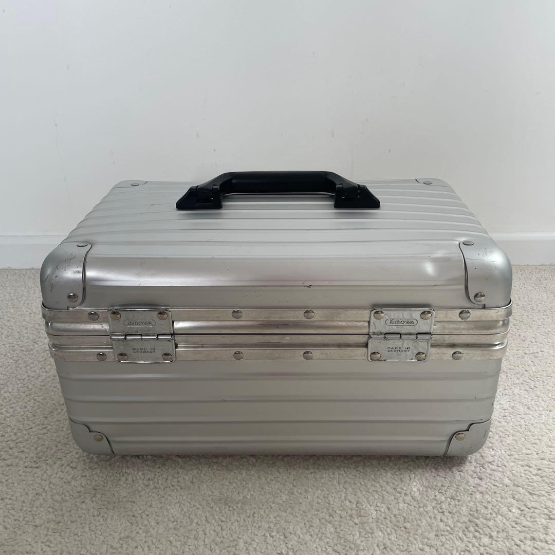 希少 RIMOWA Opal/オパール ビューティケース 19L アルミニウム
