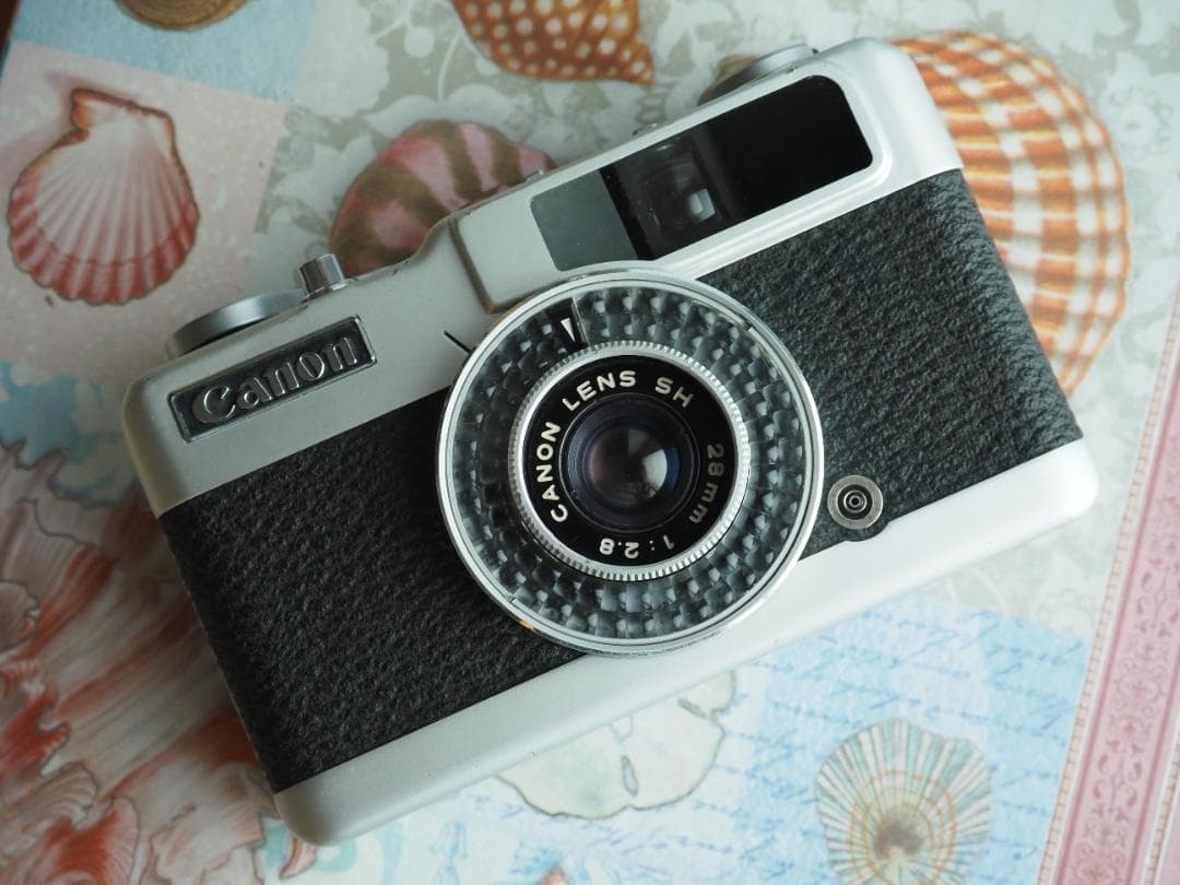 整備済 キヤノン Canon Demi EE28 ハーフフィルムカメラ
