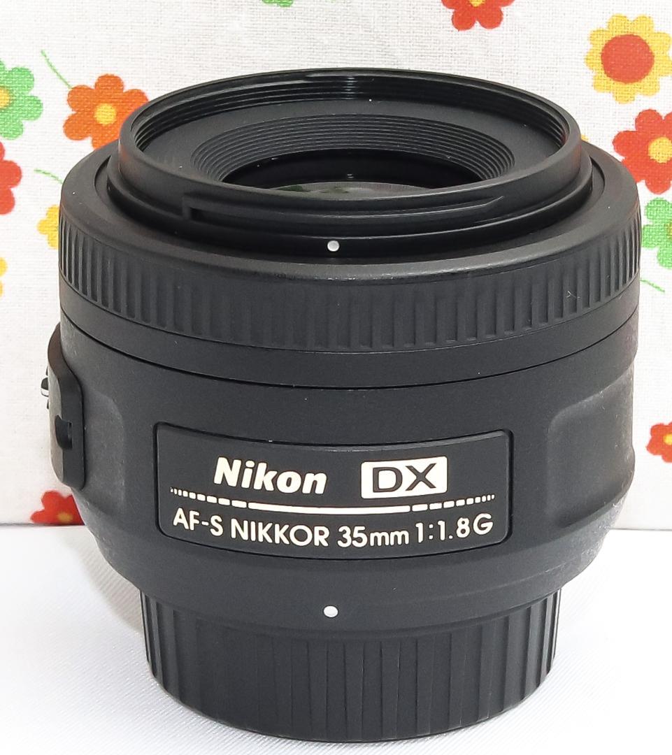 ニコン Nikon NIKKOR 35mm f1.8☆単焦点レンズ☆大人気レンズ