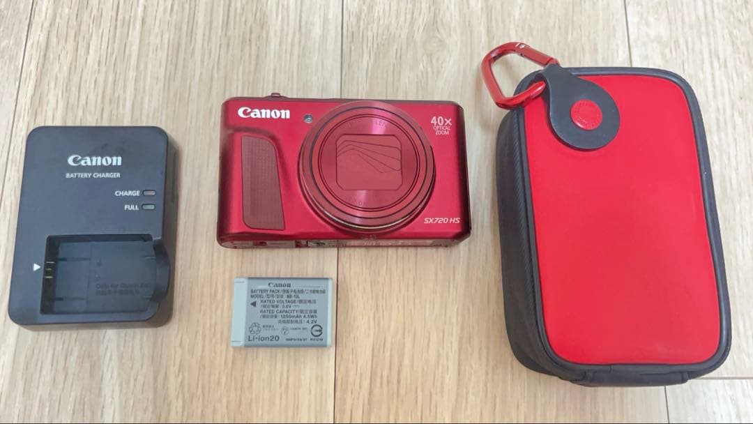 Canon PowerShot SX720HS レッド