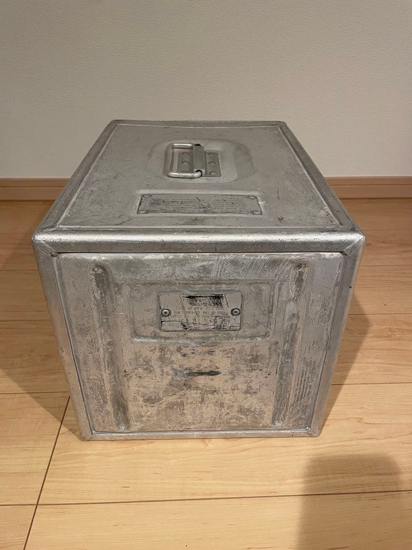 AIR-BERLIN アルミボックス(ギャレーボックス) ワイヤーバスケット付き