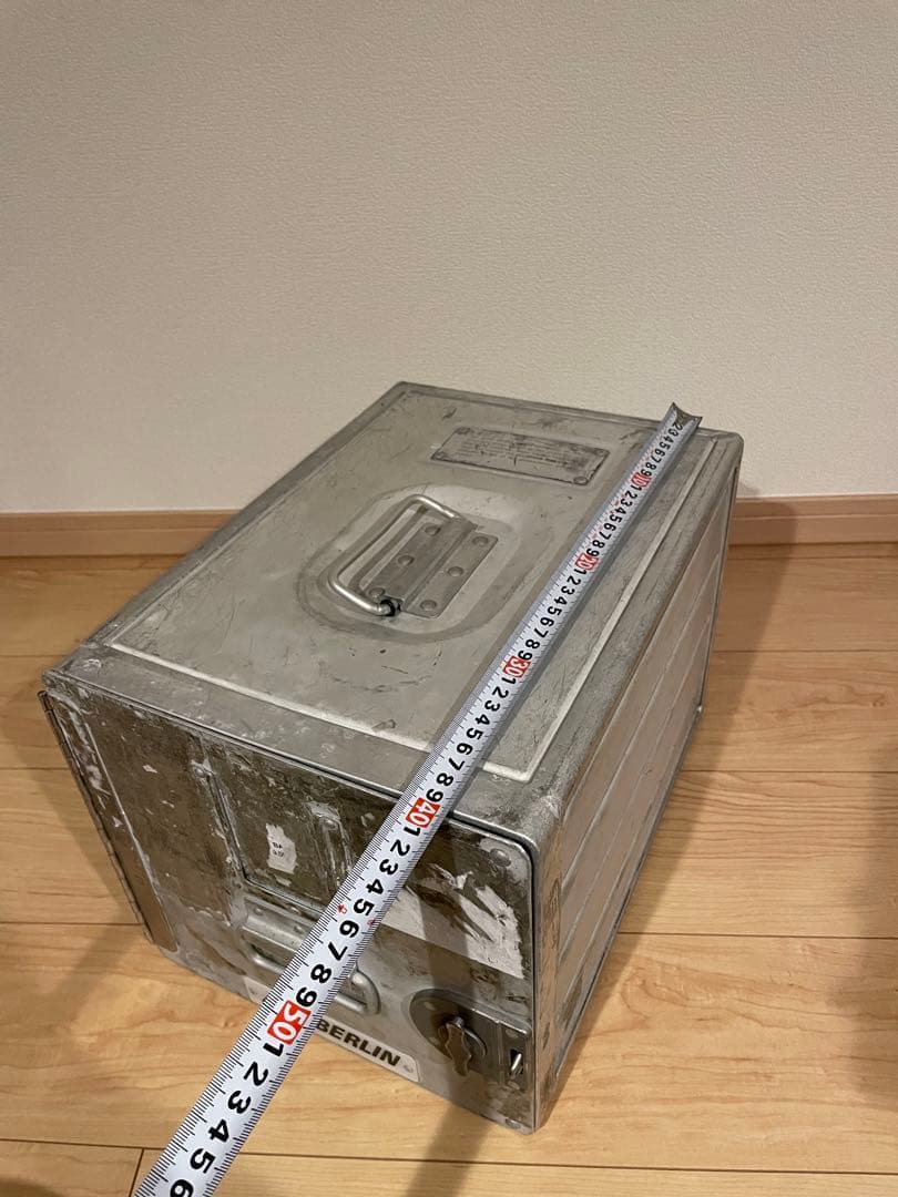 AIR-BERLIN アルミボックス(ギャレーボックス) ワイヤーバスケット付き