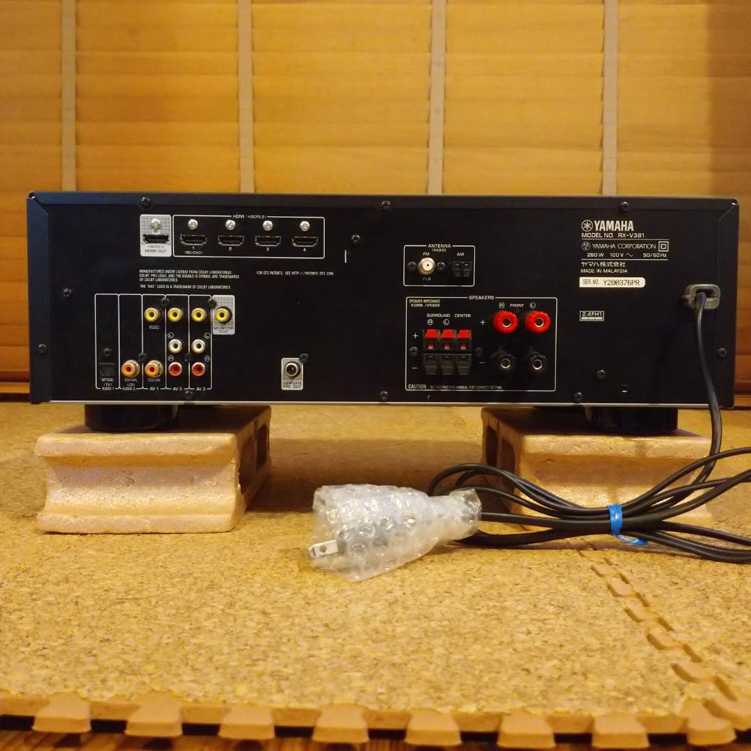★☆YAMAHA☆RX-V381☆AVレシーバー☆★ 検索用：ヤマハ