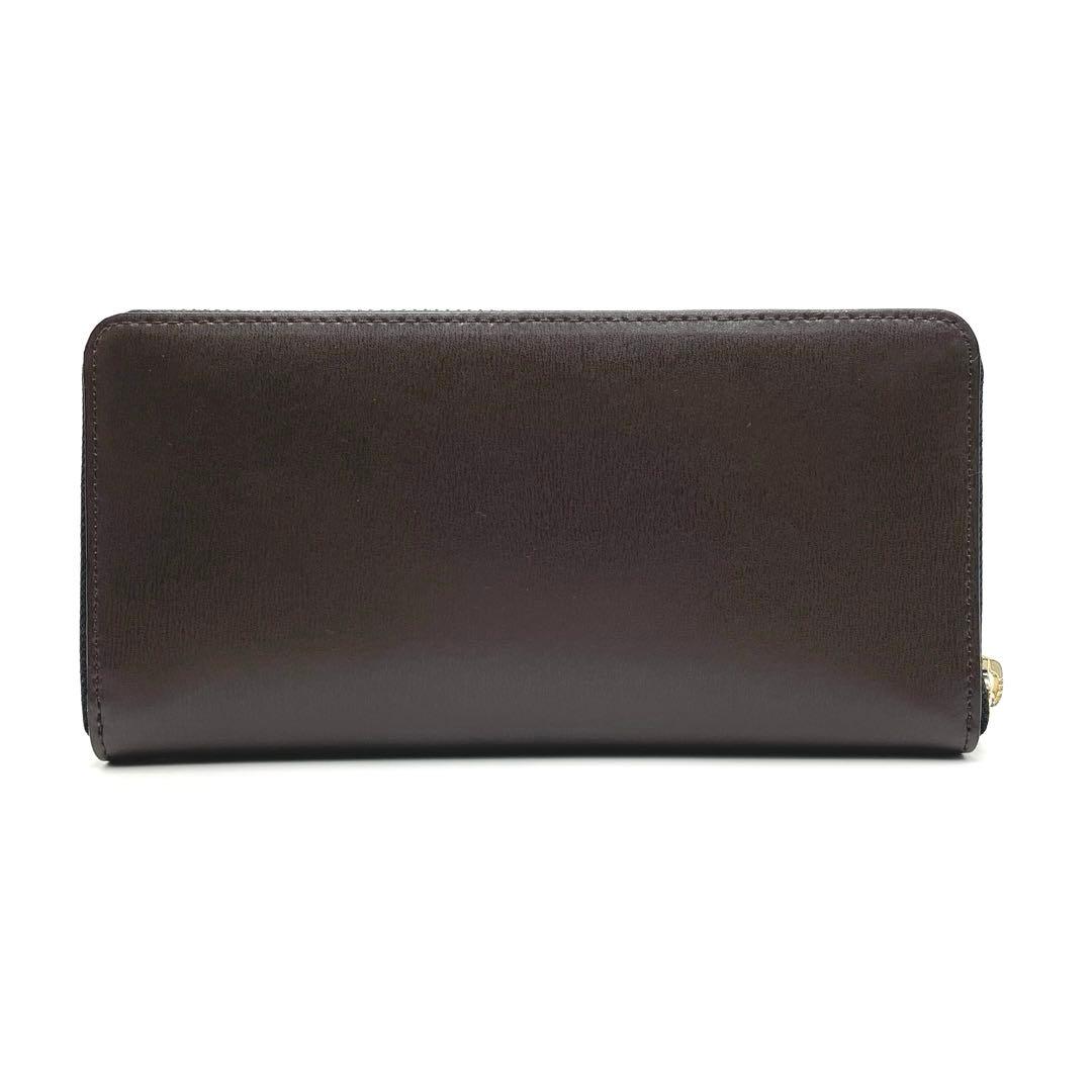 【未使用・保管品】Paul Smith ラウンドファスナー 長財布 焦茶