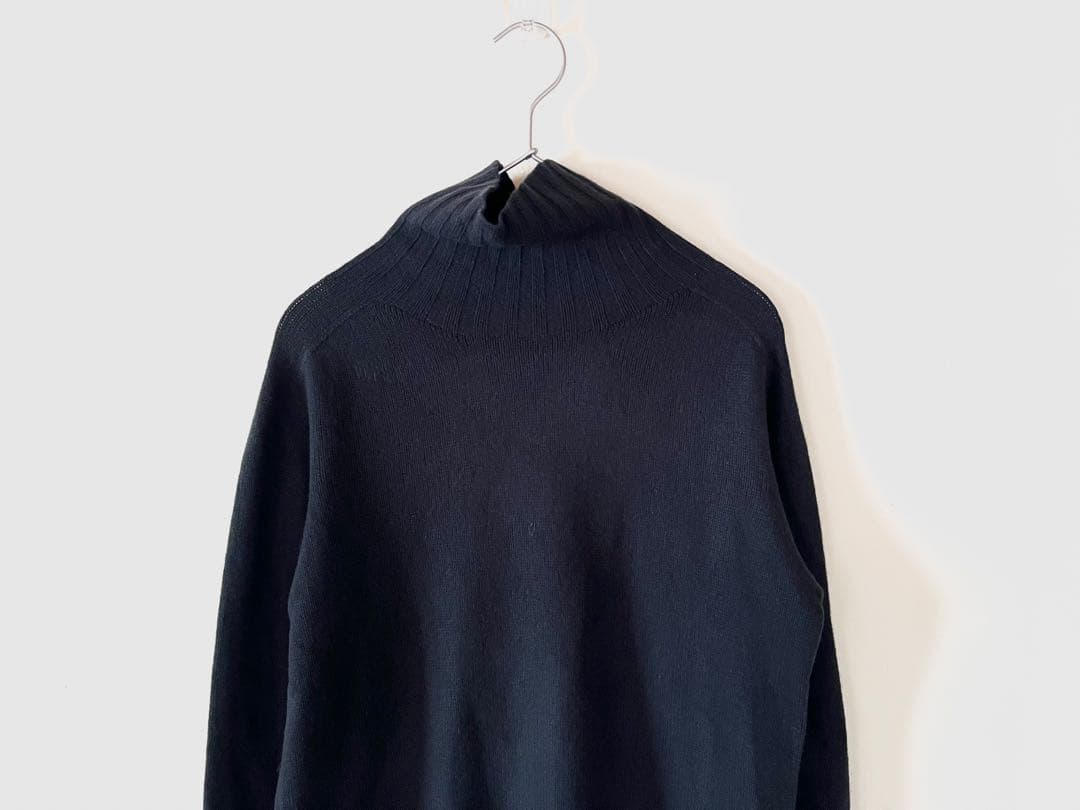 マーガレットハウエル 最高級スコティッシュカシミヤ100%タートルニット美品