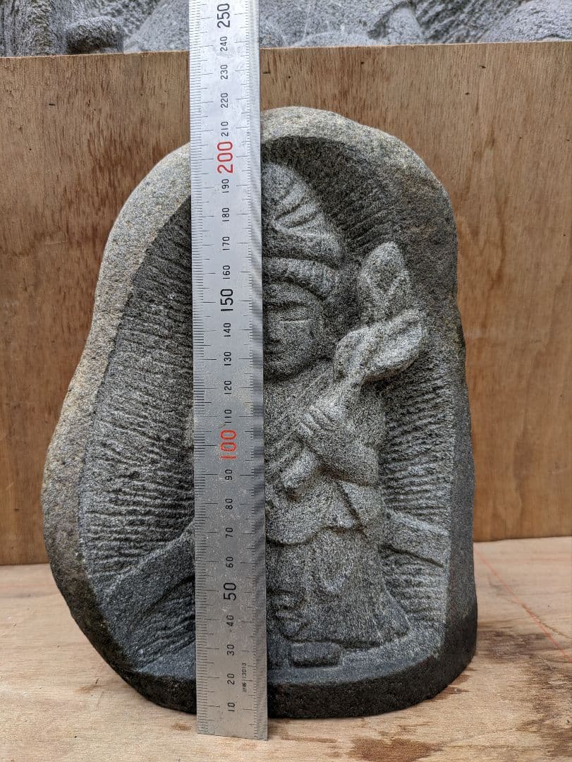 石仏、観音、聖観音菩薩、石仏彫刻