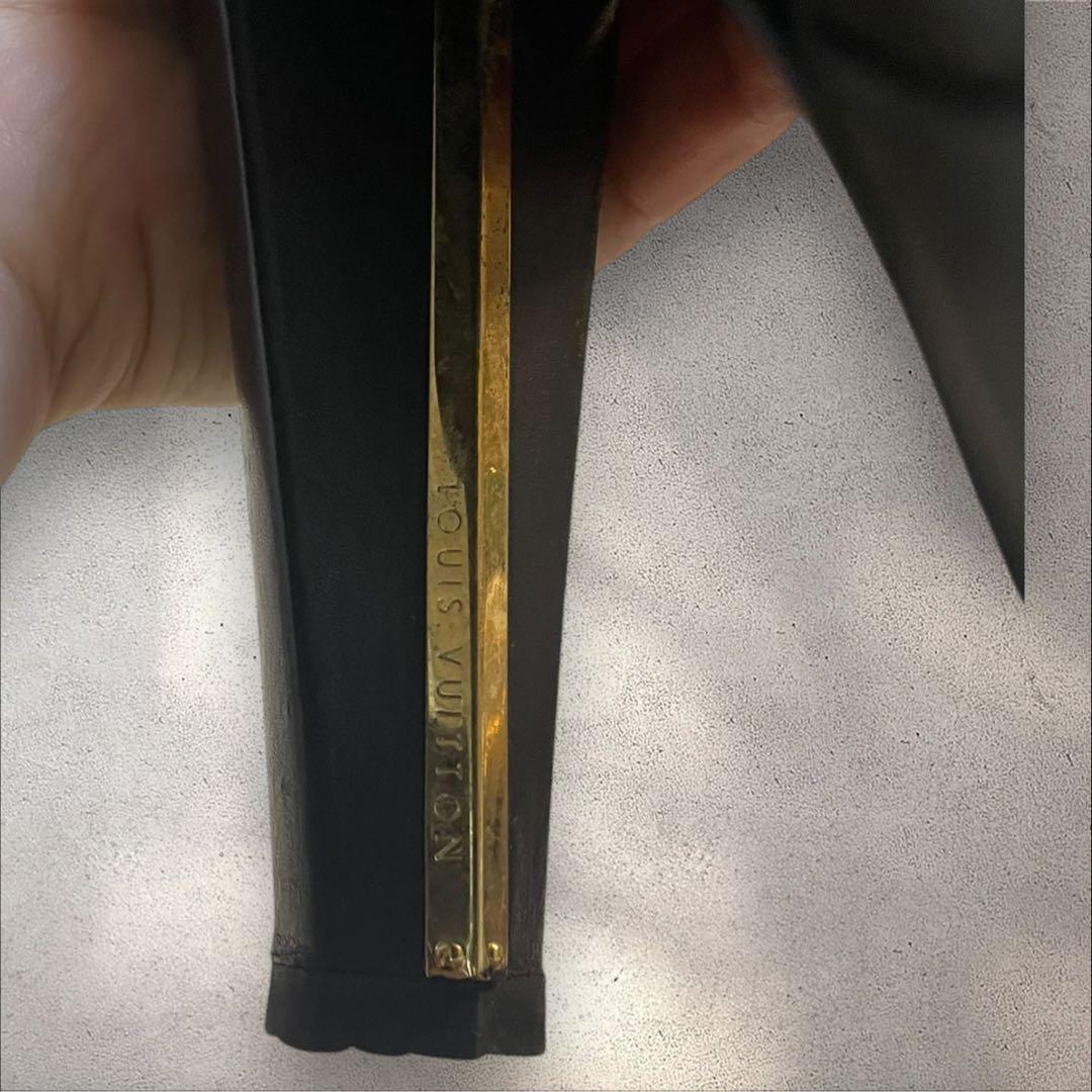 LOUIS VUITTON 24cmレザースエードブーティ37サイズ　付属品有