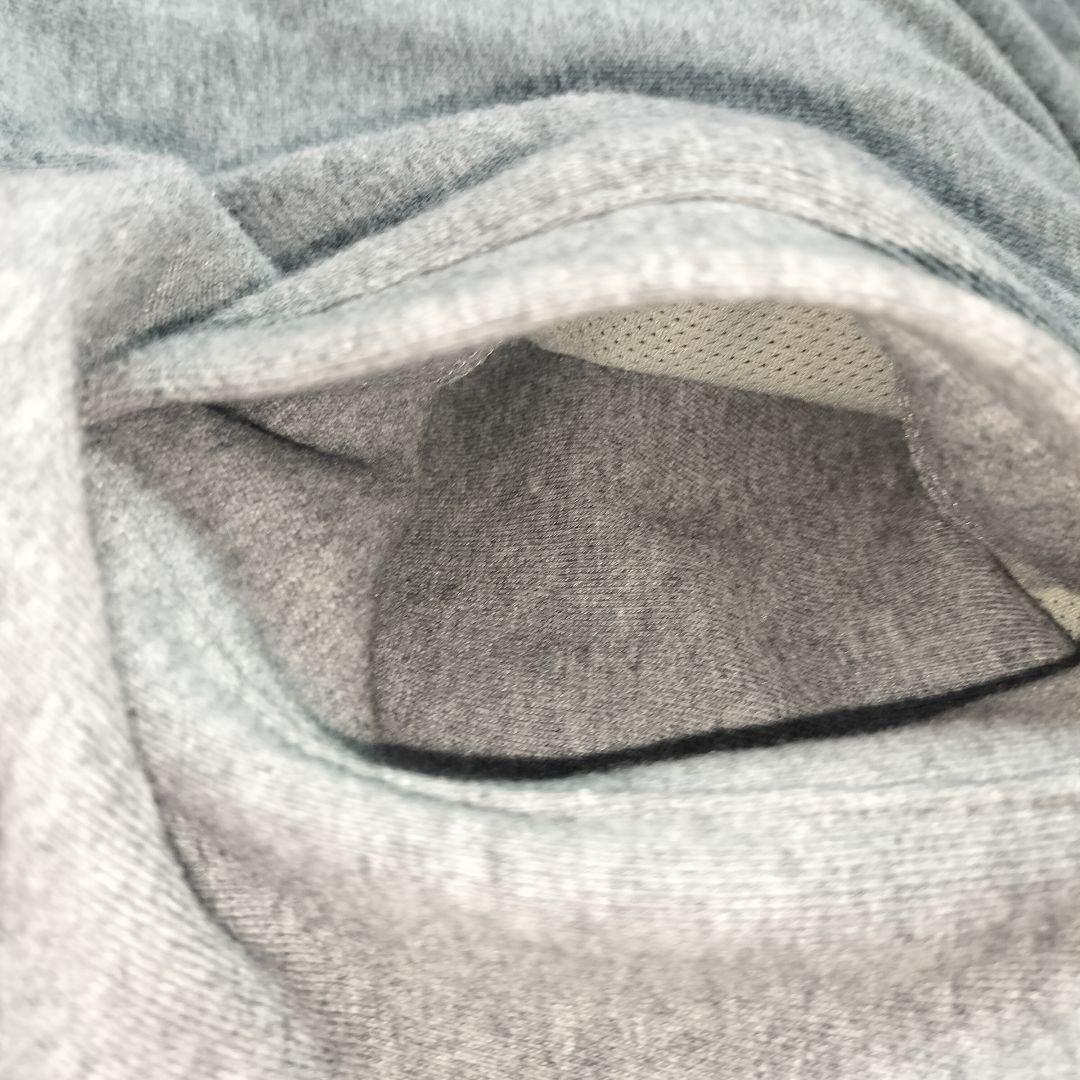 24年製 CRONOC クロノス オーバーサイズジップアップ パーカー グレー