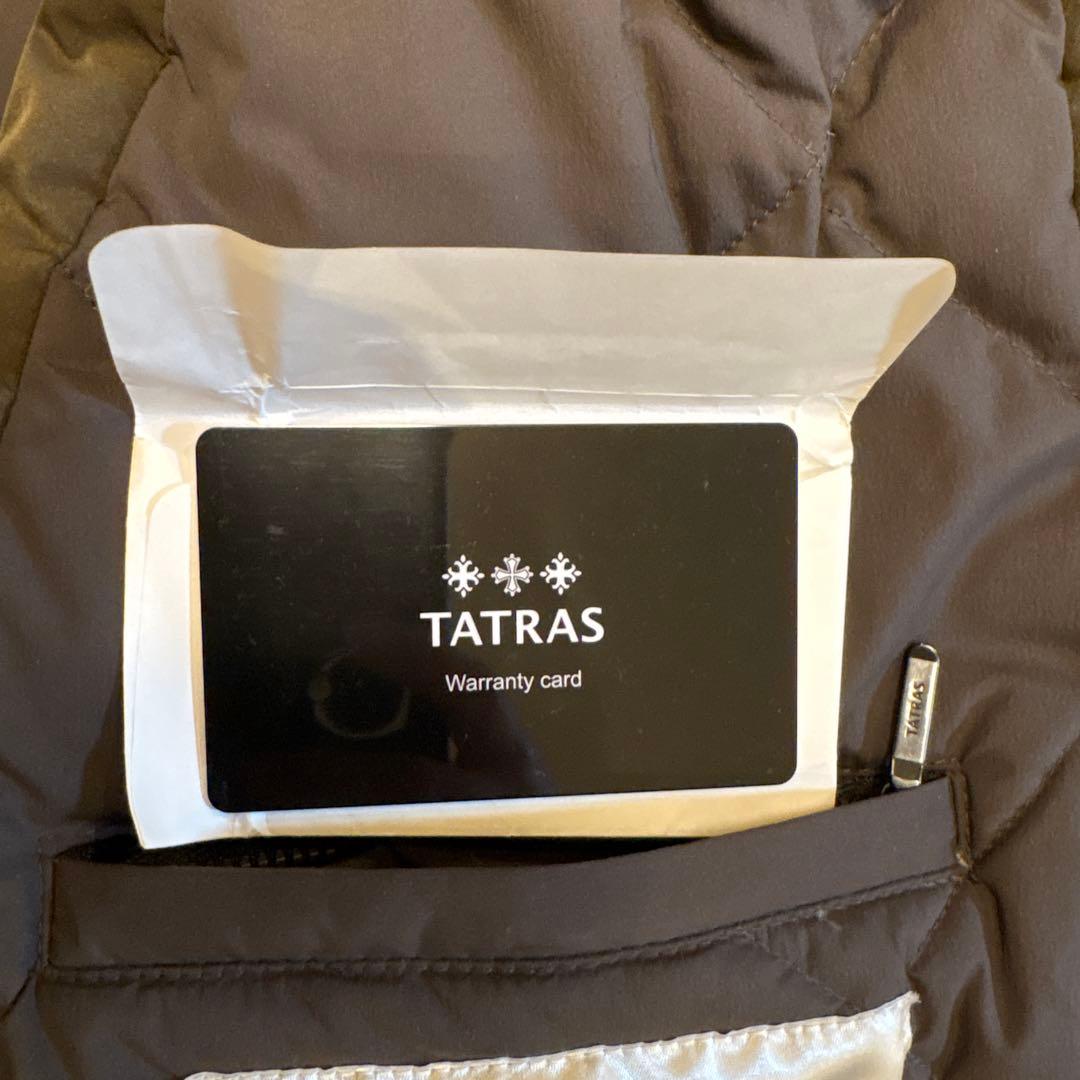 ひ*こ様 タトラス TATRAS フード付き ダウン ポンチョ・サイズ１・カーキ