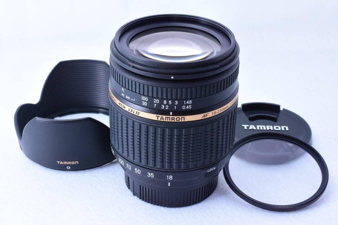 【超広角～望遠レンズ】TAMRON 18-250mm Di II ニコン マクロ