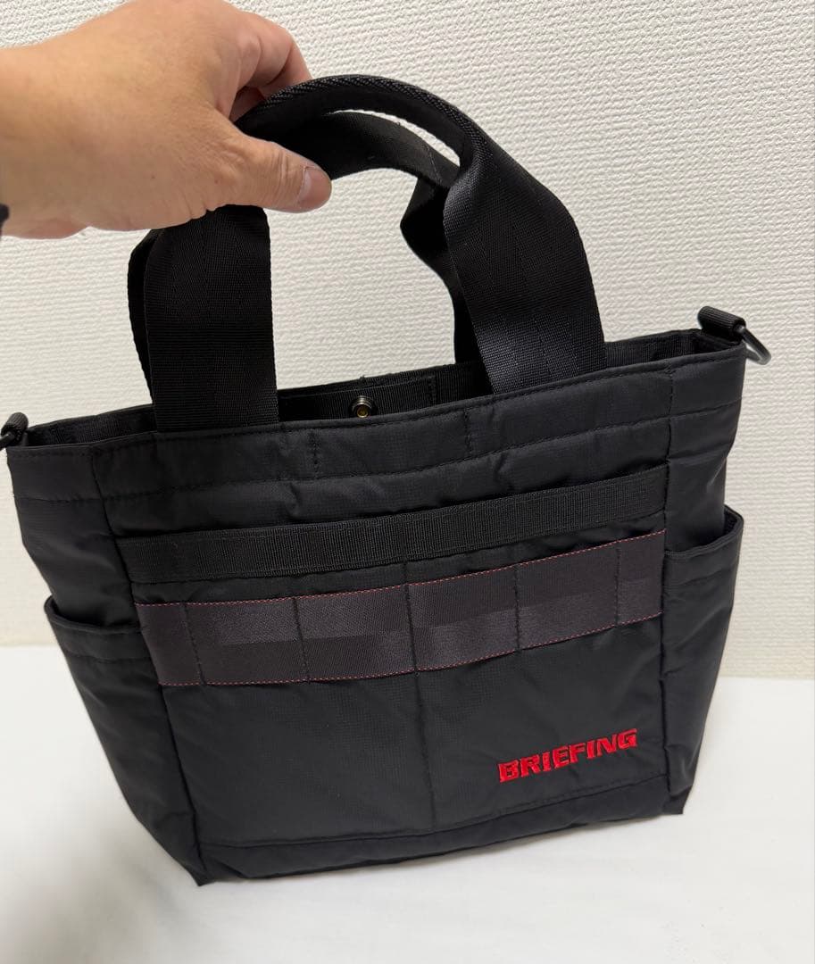 BRIEFING ブラック トートバッグ　3度程度使用