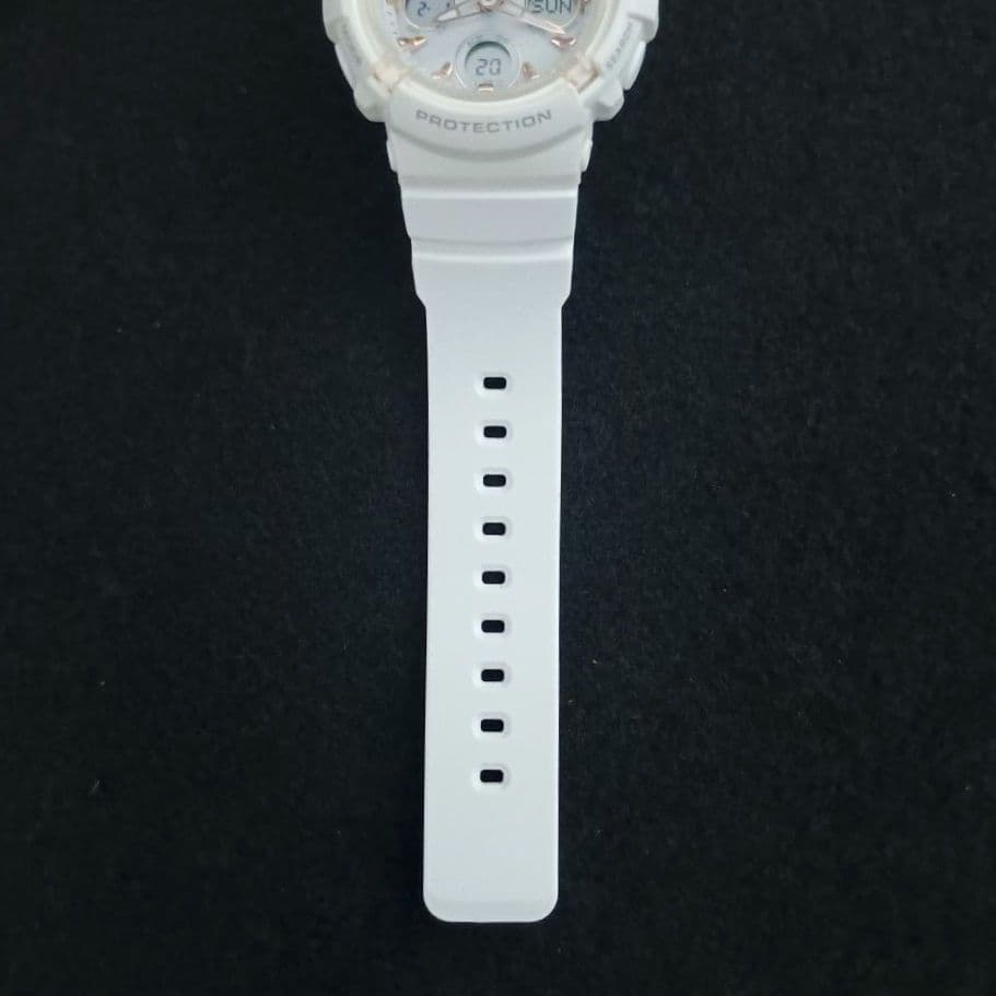 【美品】Baby-G baby-g 電波ソーラー ホワイト 動作良好