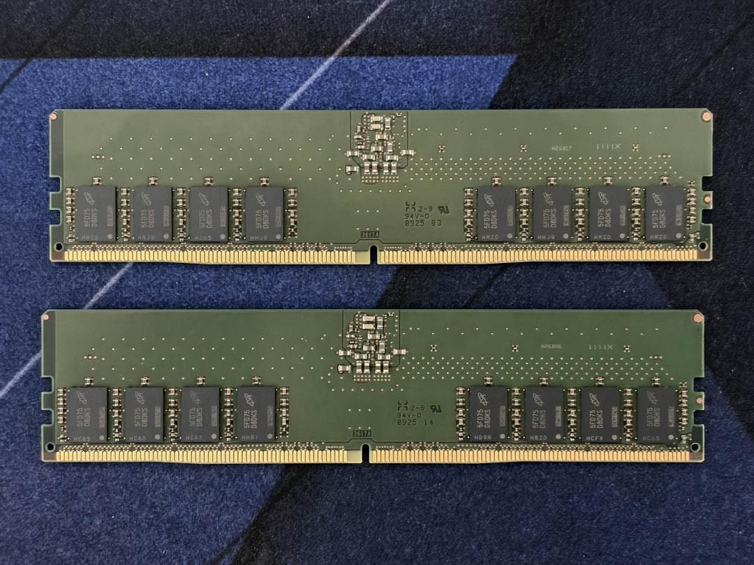 K*n様 美品 Crucial DDR5 5600 64GB (32GB×2枚セ