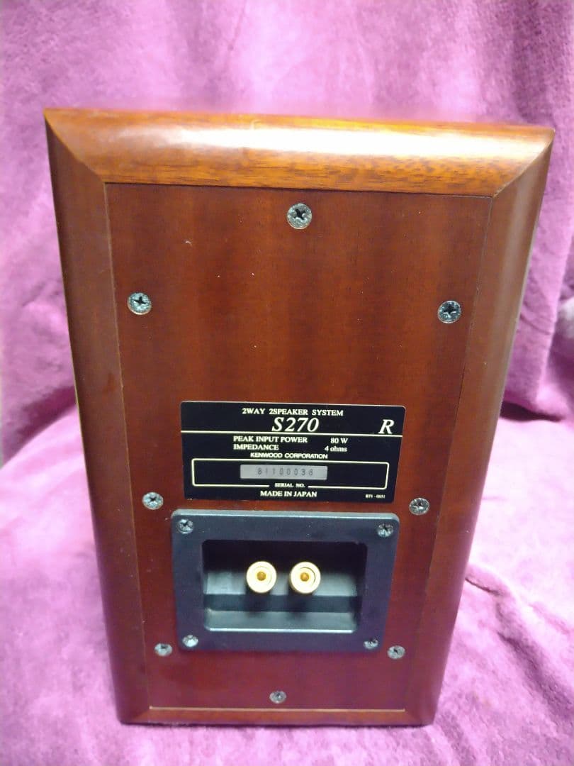 kenwood　S270 　Kシリーズ　 ケンウッド スピーカー