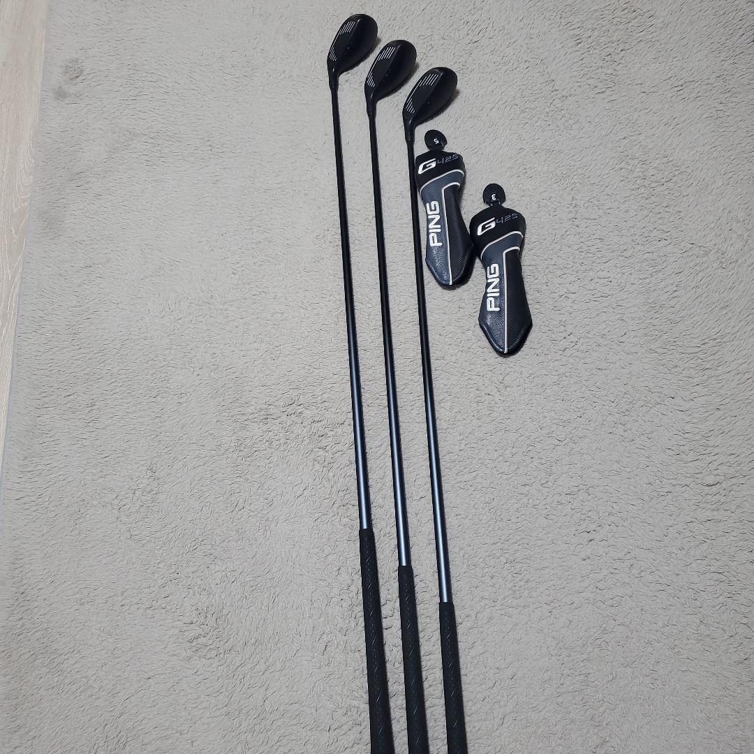PING G425ハイブリッド#2#3#4、3本セット