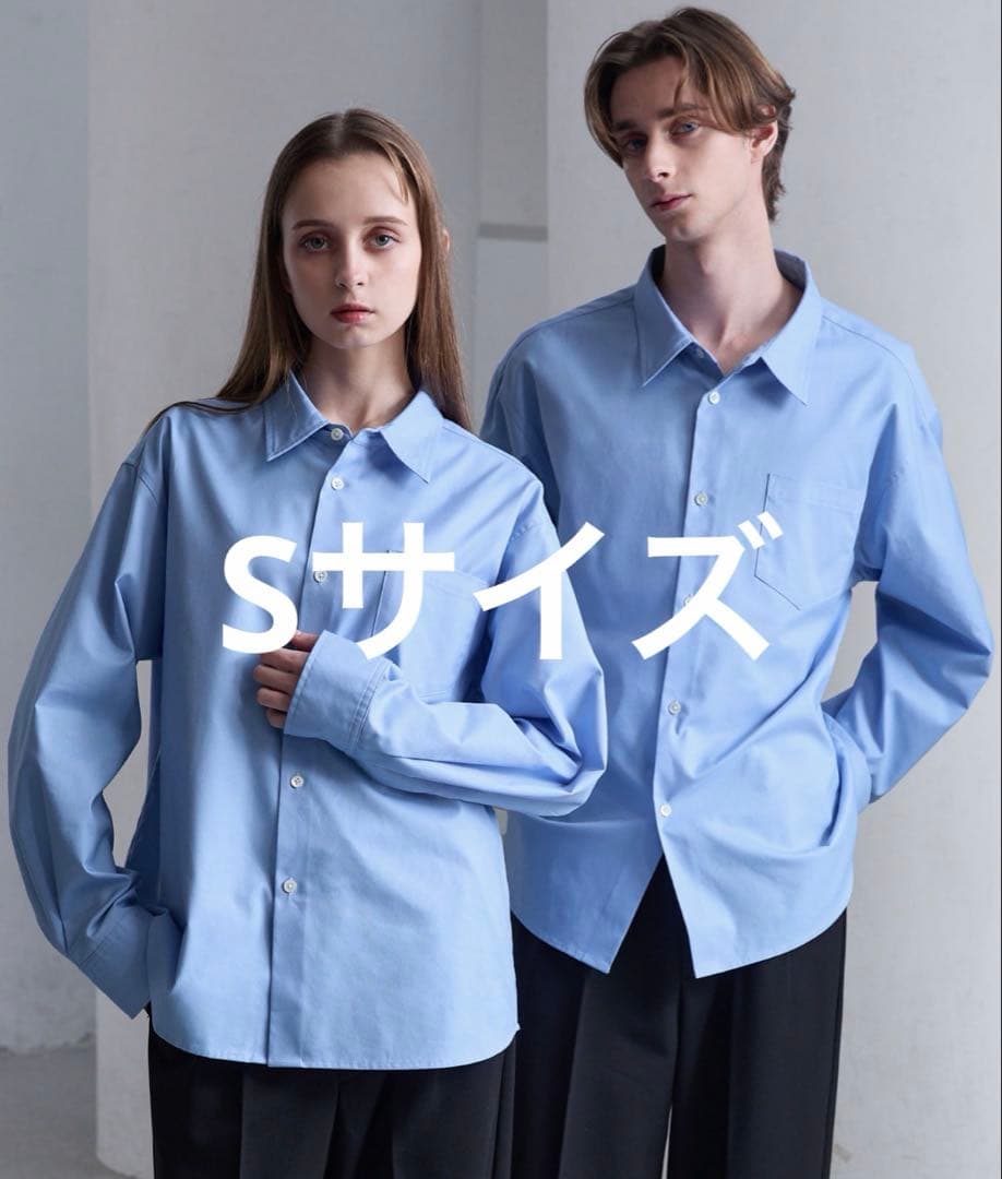 CLELロイヤルオックスフォード レギュラーカラーシャツSサイズ