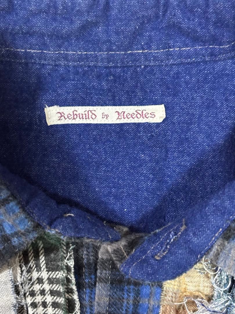 Rebuild by Needles再構築 ネルシャツ
