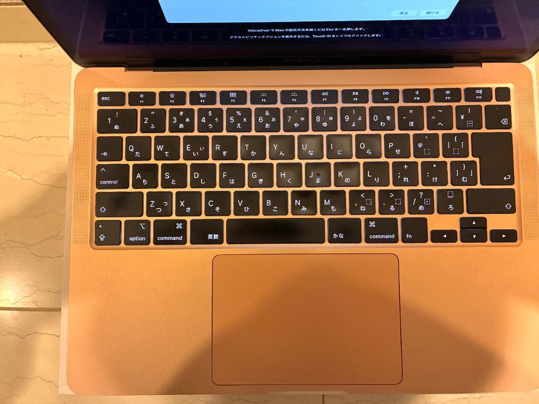 MacBook Air ローズゴールド 本体　A2179