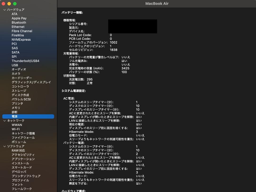 MacBook Air ローズゴールド 本体　A2179