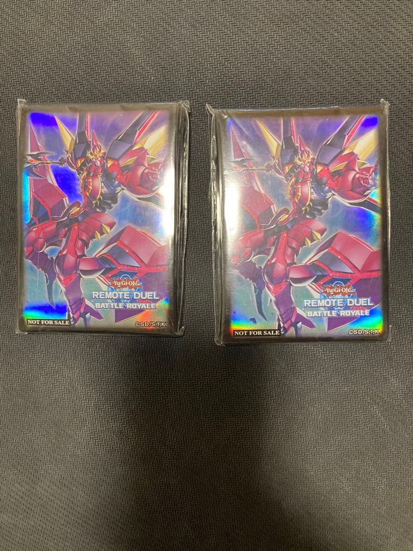 遊戯王 公式 remote duel スリーブ 未開封 40枚✖️2個