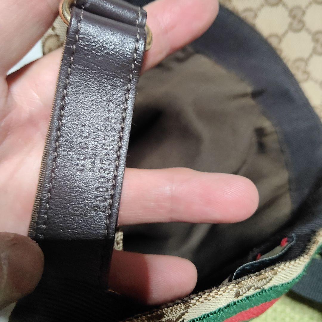 週末SALE！正規品ほぼ未使用！GUCCI GGキャップ付属品、保存袋