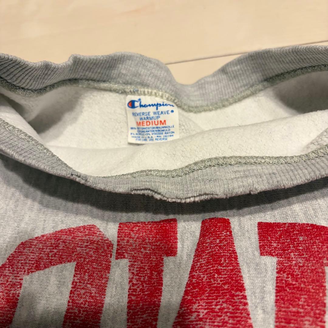 ナイン　80sリバースウィーブ　トリコタグ チャンピオン　USA製