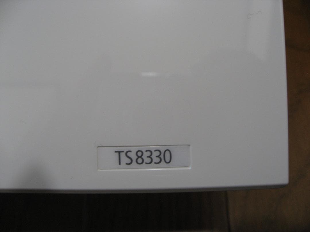 【印刷枚数少、動作OK】Canon PIXUS TS8330WH プリンタ