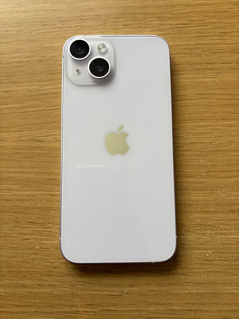 iPhone14 128GB simフリー パープル