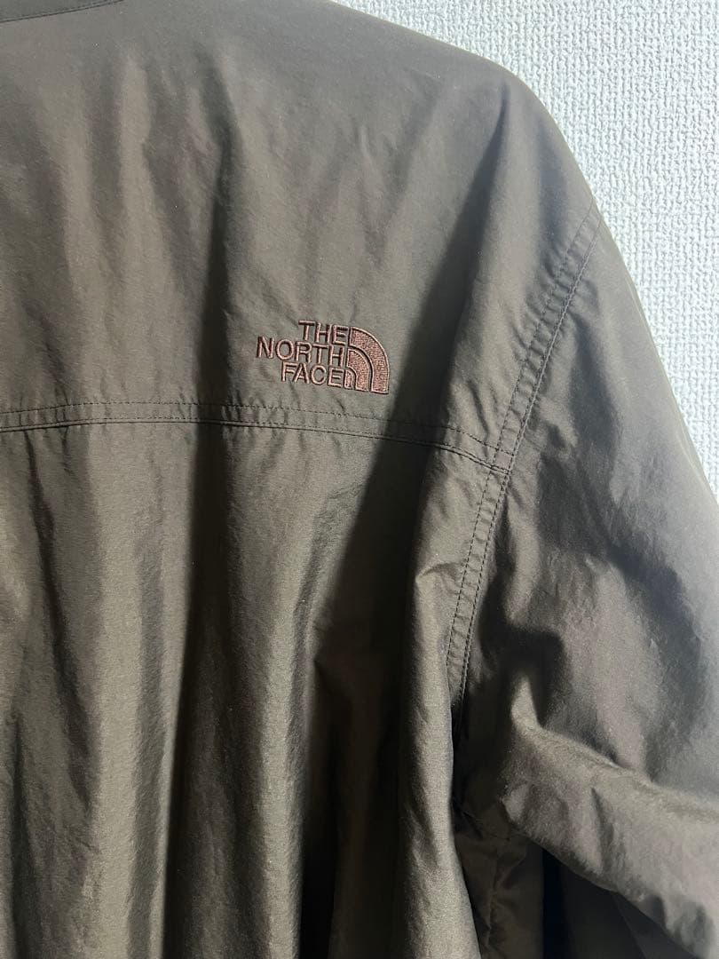 THE NORTH FACE ナイロンフリースジャケット ブラウン