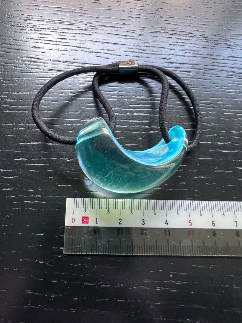 水色 ヘアゴム シュシュ コレットマルーフ THE HAIR BAR TOKYO