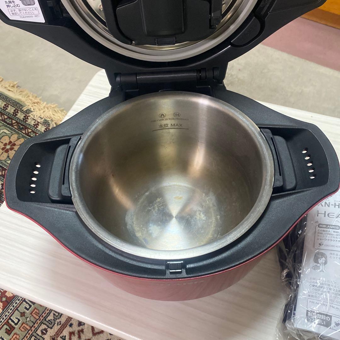 SHARP ヘルシオ KN-HW24E 電気圧力鍋 2.4Lタイプ
