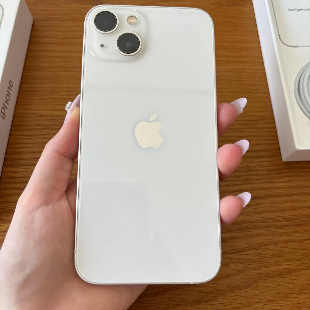 【値段交渉可】iPhone 13 ホワイト 本体 SIMフリー
