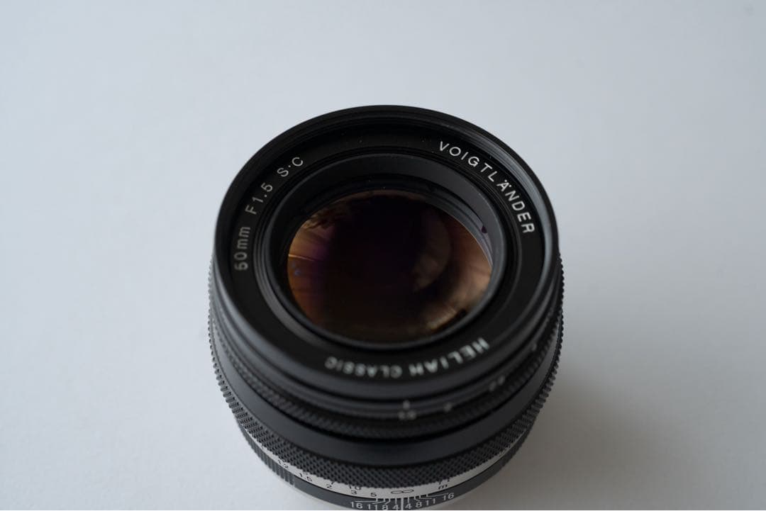 Voigtländer 50mm F1.5 Mマウント