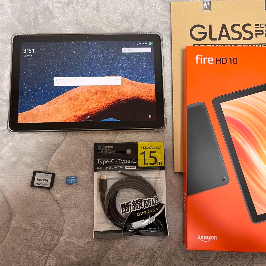 Amazon Fire HD 10 第13世代 32GBブラック おまけ付
