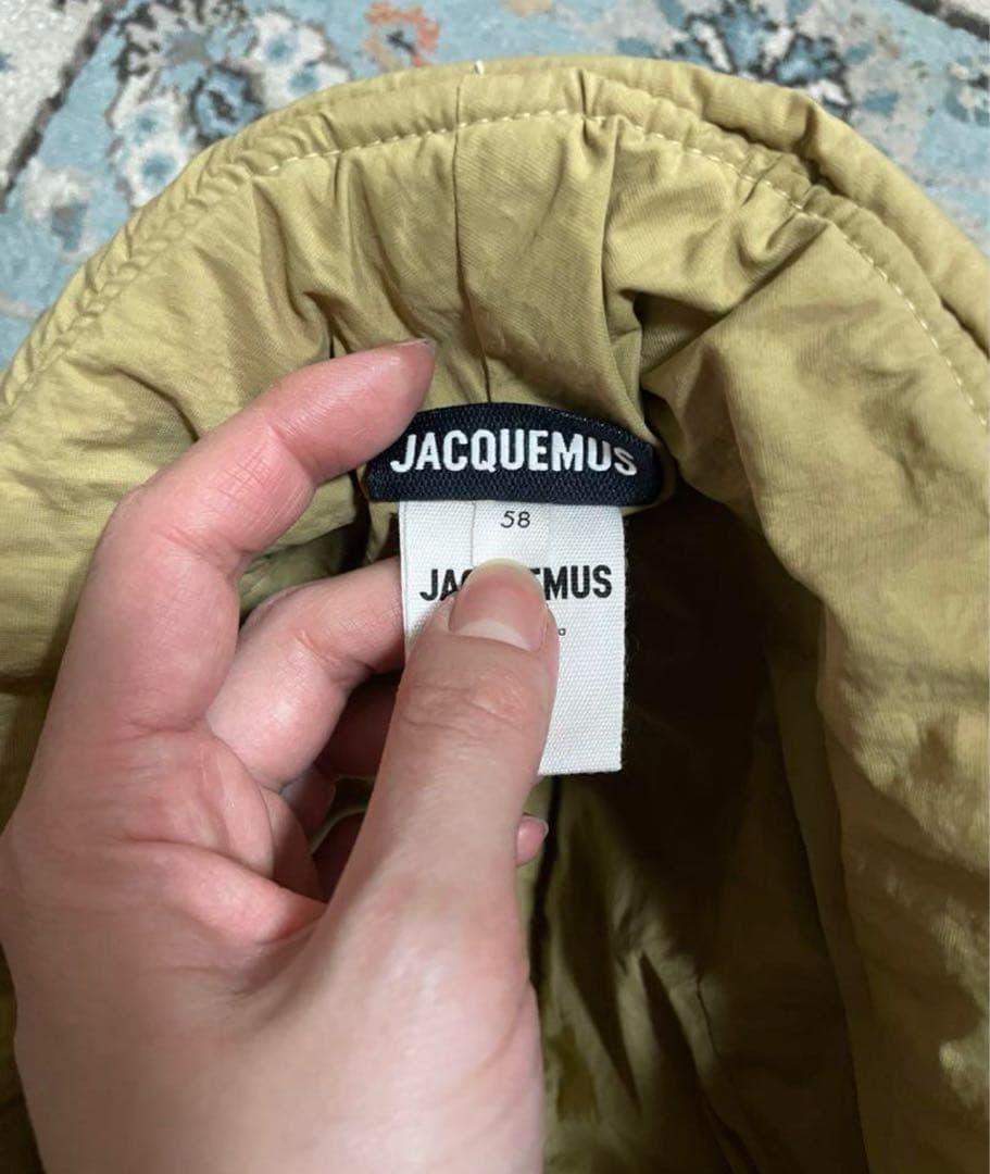 JACQUEMUS ベージュ フライトキャップ 58