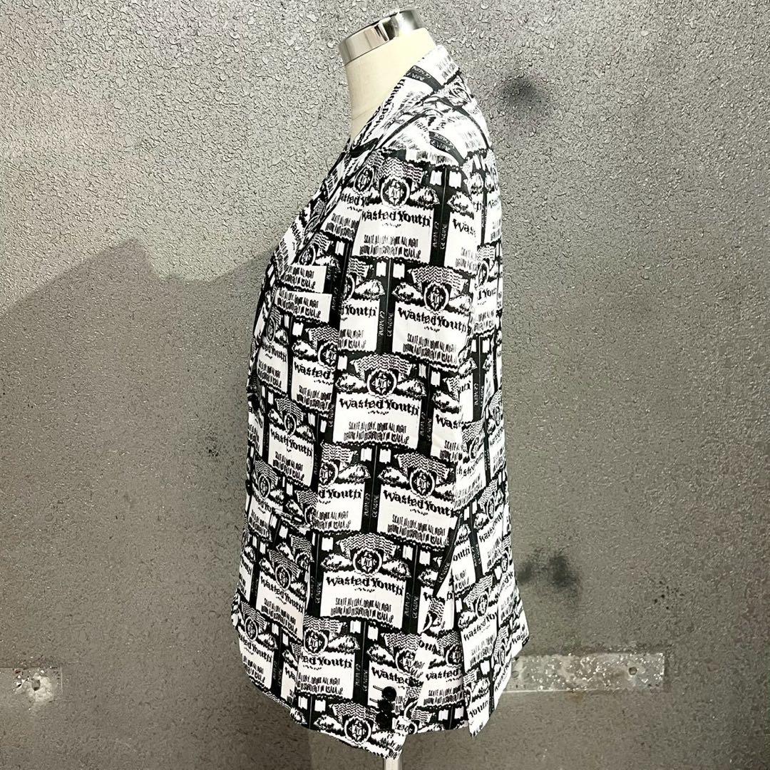 美品 wasted youth セットアップ ジャケット ズボン