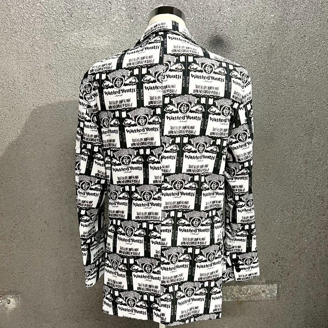 美品 wasted youth セットアップ ジャケット ズボン