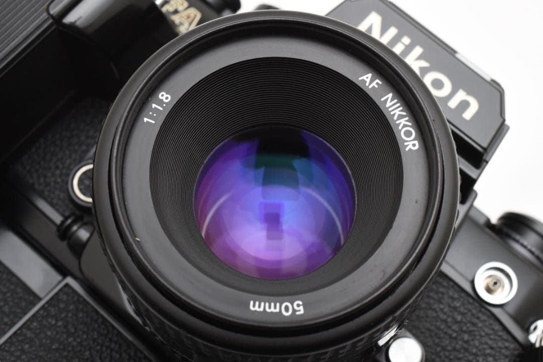 ニコン　Nikon FA+AF NIKKOR 50mm F1.8+MD-15