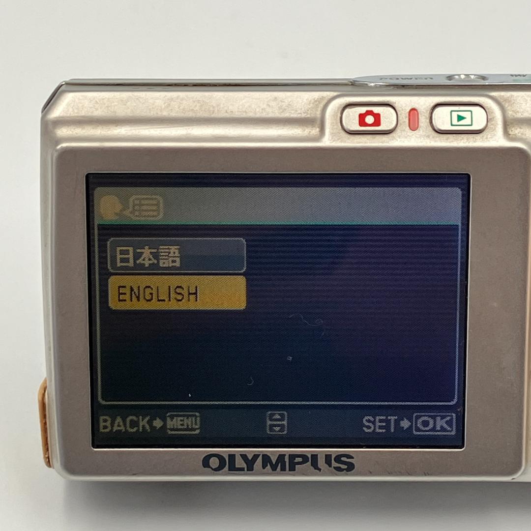⭐️動作OK⭐️OLYMPUS FE-220 シルバー ⭐️箱付