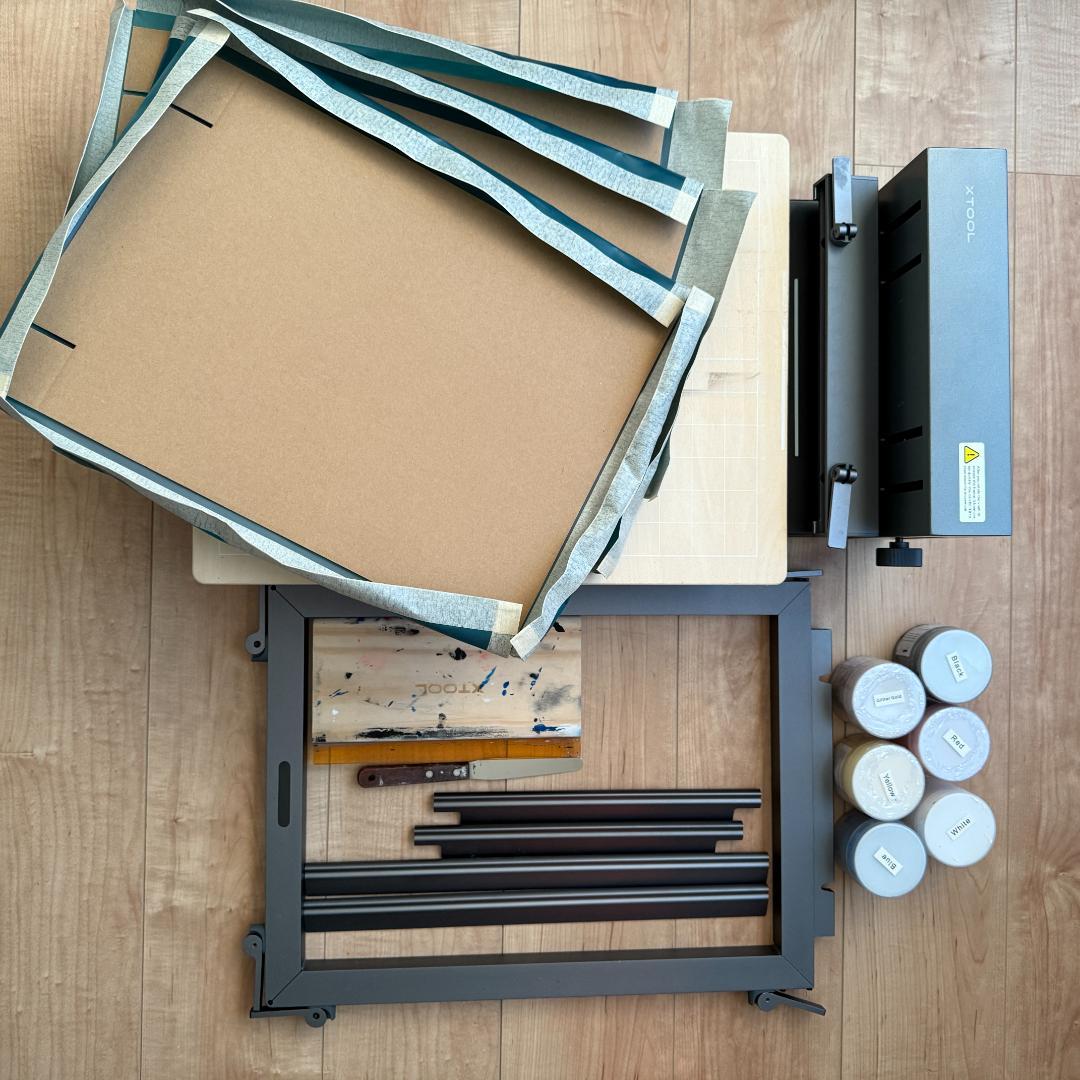 【まとめ売り2/2】xTool S1レーザーカッター シルクスクリーン 金属彫刻